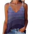 thumbnail image 2 of LSLJS Blouse d'Été Décontractée Sans Manches à Col en V pour Femme, T-Shirt pour Femmes, Camisole et Débardeurs pour Femmes, 2 of 5