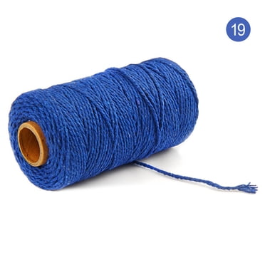 HWRETIE 100m Twisted Cotton Cord Rope Macrame String Craft Rope DIY Handmade Decoration Supplies