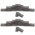 thumbnail image 1 of WRITWAA DIY Miniature Brick Models for Decor in Dark Grey Clay Perfect for Sand Table and Layout Scenes 50Pcs, 1 of 8