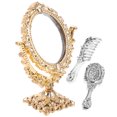 thumbnail image 3 of Shisuyan Mini House Mirrors Golden 1 Set 1.6x1x0.6in, 3 of 8