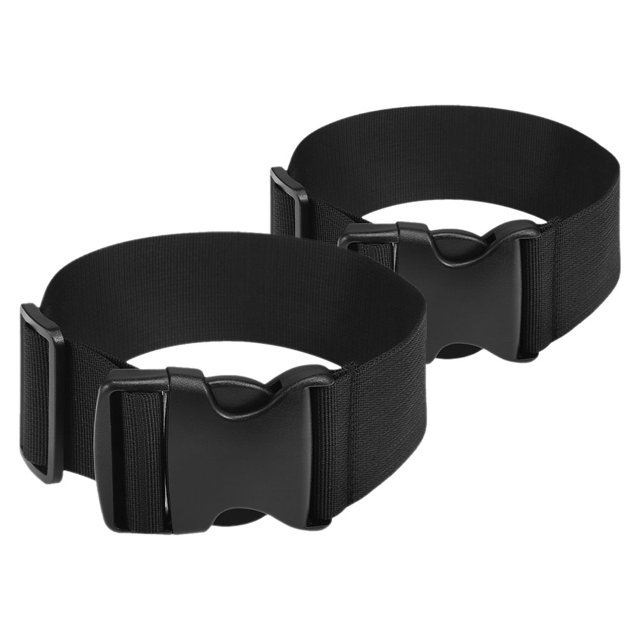 Phenofice 2Set Golf Cart Strap Black Nylon Multi-functional for Domestic Travel