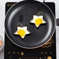 thumbnail image 1 of WIFKLSIIPG 4 Types Stainless Steel Frying Egg Breakfast Egg Pancake Maker with Scald Handle Egg Rings Nonstick Pancake, 1 of 3