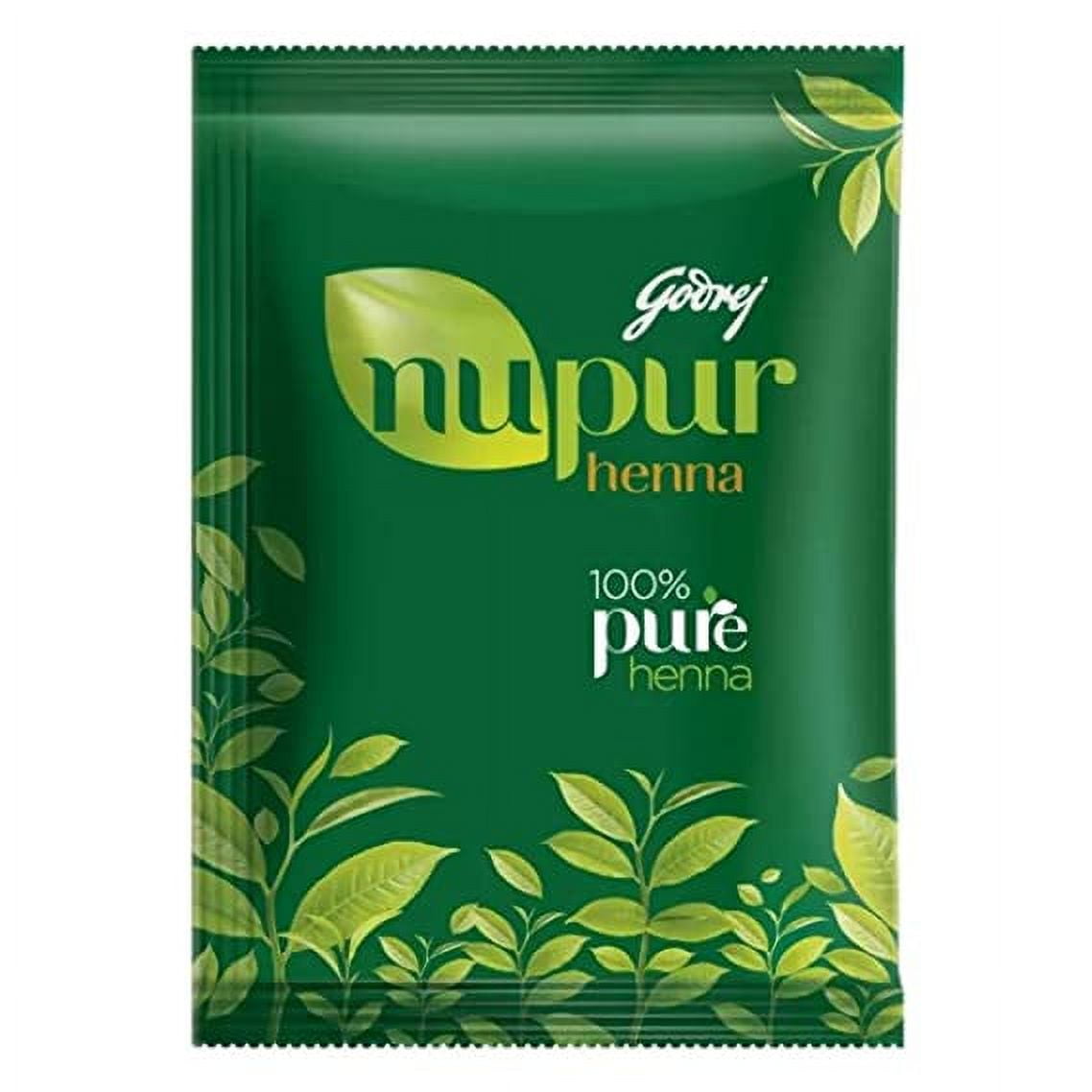 【ブルオレ】Godrej Nupur Henna 100% ピュアヘナ Godrej Nupur 100% Pure Henna Powder for Hair Colour (Mehandi