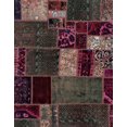 thumbnail image 1 of Ahgly Company Indoor Rectangle Abstract Dark Scarlet Red Patchwork Area Rugs, 2' x 3', 1 of 6