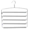thumbnail image 2 of EGNMCR Hooks for Hanging Multi-layer Pants Rack Foam Five-layer Pants Hanging Space Traceless Pants Hanger Trouser hanger, 2 of 8