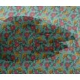 thumbnail image 4 of oneOone Viscose Chiffon Fabric Leaves & Floral Block Fabric Prints By Yard 42 Inch Wide, 4 of 4