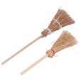 thumbnail image 1 of Artisanat en Paille, Mini Balai Sorcière 20 Pcs Bambou Réaliste pour Fêtes, 1 of 8