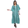 thumbnail image 3 of Moomaya Caftan pour Femmes Grande Taille Tenue d'Été Sortie de Plage Kimono Robe Caftan, 3 of 6