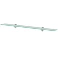 thumbnail image 1 of vidaXL Floating Shelf Glass 90x10 cm 8 mm, 1 of 3