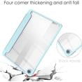 thumbnail image 3 of KOMI Tablet PC Case Case Compatible with Lenovo Tab M10 Plus (Gen 3 2022) 10.6"Tablet Case, TPU Slim Cover Auto Wake/Sleep Smart Case with Clear Transparent Back Shell Back tablet protection Sky Blue, 3 of 5