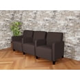 thumbnail image 2 of Lesro Ravenna Lounge Reception 3 Seat Tandem Seating in Brown, 2 of 5