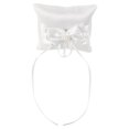 thumbnail image 3 of Shisuyan Coussin Anneau Coussin Blanc Forme 1Ensemble 3.7X3.5X1.4In, 3 of 9