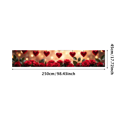 thumbnail image 3 of Autumn Heart Wooden Texture Background Fall Leaves Decorative Backdrop Banner Thanksgiving Photo Props Party Supplies Wedding Decorations, 3 of 4