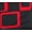 Black & Red, variant on ComfyKids® 2-in-1 Flip Chair