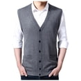 thumbnail image 1 of Sweater Mens Thick Embroide Sweater Cardigan Mens Tan Sweater Cardigan Pattern Pullover Sweater Men Mens Ski Sweaters Pullovers Long Cardigans for Men with Pockets Sweaters Packs Thanksgiving Sweaters, 1 of 3