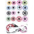 thumbnail image 3 of Mosiee 1113T Ceramic Bearing Pulley For Road Bike Bicycle Rear Derailleur Waterproof And Dustproof High Strength Aluminum Alloy, 3 of 8