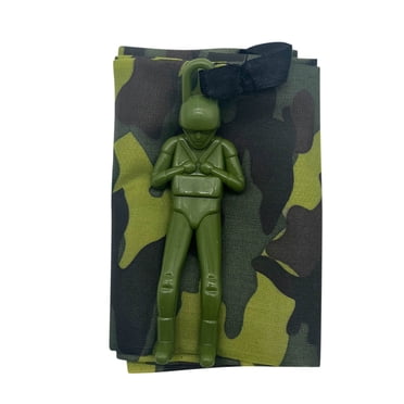 Parachute Throwing Toy for Kids - Nylon Hand-Launch Glider with Soldier Figure, Outdoor Activity for Coordination & Fun