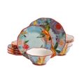 thumbnail image 4 of The Pioneer Woman Celia 12-Piece Dinnerware Set, Aqua, 4 of 6