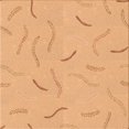 thumbnail image 1 of Ahgly Company Machine Washable Indoor Square Transitional Orange Area Rugs, 6' Square, 1 of 7