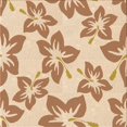thumbnail image 1 of Ahgly Company Tapis de Zone Carré Orange Lavable en Machine, 6 Pieds Carré, 1 of 7