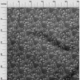 thumbnail image 3 of oneOone Velvet Gray Fabric Floral Sewing Craft Projects Fabric Prints By Yard 58 Inch Wide, 3 of 4