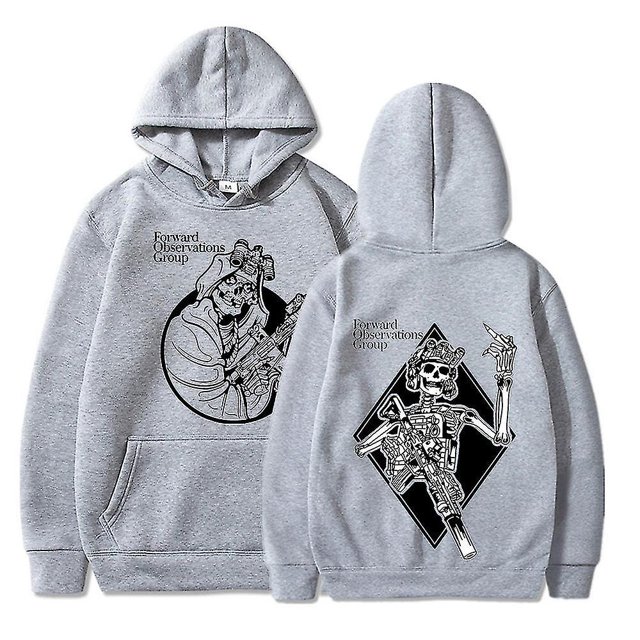 Gbrs Forward Observations Group Hoodie Punk Skeleton Hoodie Shirt Tops