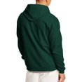 thumbnail image 3 of Hanes ComfortBlend EcoSmart Men`s Full Zip Hoodie, 2XL, Deep Forest, 3 of 5