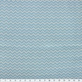 thumbnail image 4 of FABRIC CREATIONS Cotton Canvas Pre-Cut Fabric, Blue Zigzag, 4 of 4