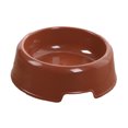 thumbnail image 1 of Transemion Cute Cat Bowl For Small Pets Easy To Clean And Practical Safe And Non-toxic Plastic Dog Bowls coffee 1Set, 1 of 6