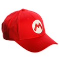 thumbnail image 3 of Super Mario Red Logo Snapback Hat, 3 of 5