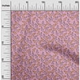 thumbnail image 1 of oneOone Cotton Cambric Fabric Leaf Leaves Print Fabric BTY 56 Inch Wide, 1 of 1
