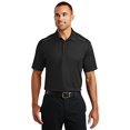 thumbnail image 1 of Port Authority Polo en Maille Pinpoint K580 L Noir, 1 of 2