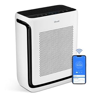 LEVOIT Air Purifiers for Large Room Bedroom Home, H13 True HEPA Air Filter Powerfully Remove Allergies, Pet Hairs, Smoke, Dust, up to 1900 ft² Coverage, Smart WiFi and Sleep Auto Mode, Vi