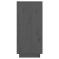thumbnail image 5 of vidaXL Sideboard Grey 60x34x75 cm Solid Wood Pine, 5 of 5