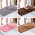 thumbnail image 3 of Fatty Farmer Plush Chenille Bath Rugs Extra Soft and Absorbent Microfiber Shag Rug, Non-Slip Runner Carpet for Tub Bathroom Shower Mat Dark Purple 16" X 24", 3 of 4
