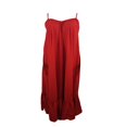 thumbnail image 2 of Robe Longue d'Été Décontractée et Fluide pour Femme avec Poche, Bretelles Spaghetti, Encolure Dégagée, Unie, Évasée, Ample, Robe Maxi de Plage, 2 of 4