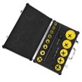 thumbnail image 2 of Metal Hole Cutter, Yellow High Efficiency Hole Opener, Stable Reliable Plastic Cutting Wood For Metal, 2 of 8