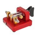 thumbnail image 4 of Double Paddle Morse Code Key, Lightweight Portable CW Telegraph Key with Stable Contacts, Morse Code Key for Camping, Indoor, 4 of 7