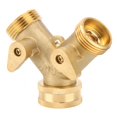 thumbnail image 4 of 2-Way Connector, Tightly Close Anti-corrosion Garden Connector 3/4 Inch  For Garden Farm Home, 4 of 8