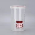 thumbnail image 1 of Airtight Food Storage Containers 1050ML 800ML 500ML, Durable Plastic Storage Boxes Stackable for Kitchen Refrigerator, Leakproof Dry Food Snacks Organizer with Transparent Lid, 1 of 4
