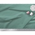 thumbnail image 3 of Soimoi Modal Satin Fabric Leaves Small Print Sewing Fabric Yard 42 Inch Wide, 3 of 3