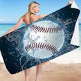 thumbnail image 2 of RXIRUCGD Microfiber Beach Towel Print Pattern Bath Towel, Sandproof Beach Blanket,Multi-Purpose Pool Towel For Travel Swimming Camping Pool Towels Oversized, 2 of 7