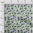 thumbnail image 2 of oneOone Rayon Green Fabric Florals Sewing Material Print Fabric By The Yard 56 Inch Wide, 2 of 4