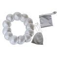 thumbnail image 1 of Savvy Mama! 12 Pack Organic Nursing Pads plus mesh laundry bag/carry bag. Washable. Reusable., 1 of 1