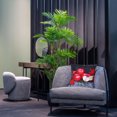 thumbnail image 3 of IH Casa Decor Polyester Digital Print Cushion Fresh Pommes 18 X 18 - Ensemble De 2, 3 of 3