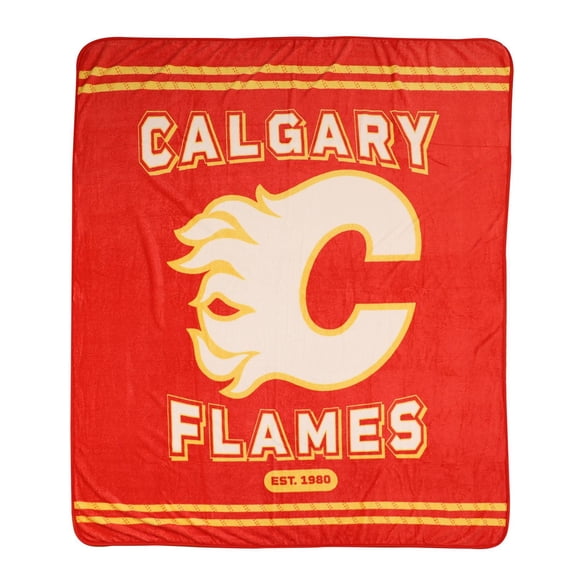 NHL Calgary Flames Plush Blanket, 60" x 70"