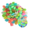 thumbnail image 4 of Luminous Stones Luminous Pebbles Fluorescent Luminous Stones Glowing Stone Glowing Pebbles Outdoor Luminous Stones Colorful Fluorescent Luminous Pebbles For Dark Garden Courtyard, 4 of 8