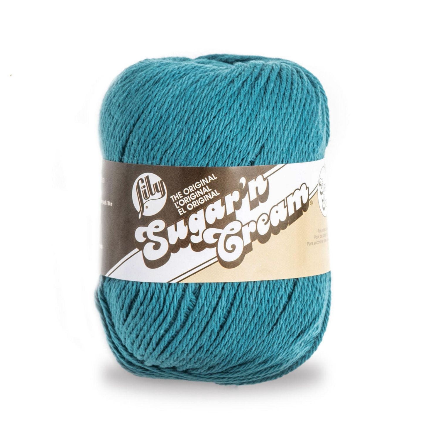 Lily Sugar'n Cream® Fil Super Taille Coton #4 Moyen, 4oz/113g, 200 Yards