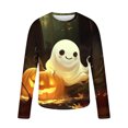thumbnail image 4 of Pisexur Chandails en Molleton Oversize d'Halloween pour Hommes Chandails en Molleton Graphiques de Festival Amusants Manches Longues Chandail Décontracté Col Rond Chandail en Molleton Grande Taille P-6TG, 4 of 5