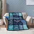 thumbnail image 4 of Unatoiry Polyester Lightweight And Durable Flannel Throw Blanket For Air Travel Or Picnic Convenient, 4 of 6